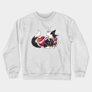 Double Tuxedo Crewneck Sweatshirt